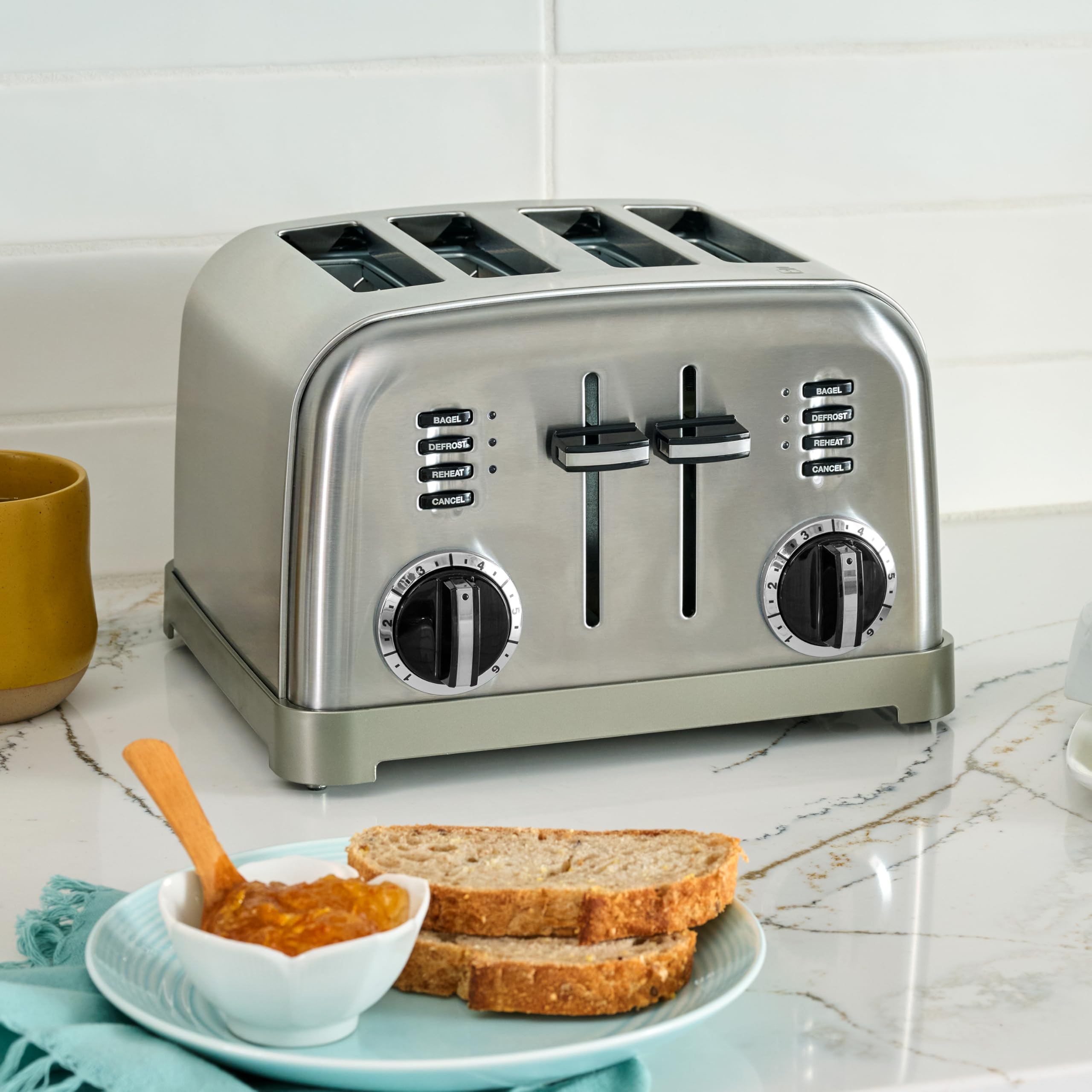 Buy Cuisinart CPT-180 Metal Classic 4-Slice Toaster, Brushed